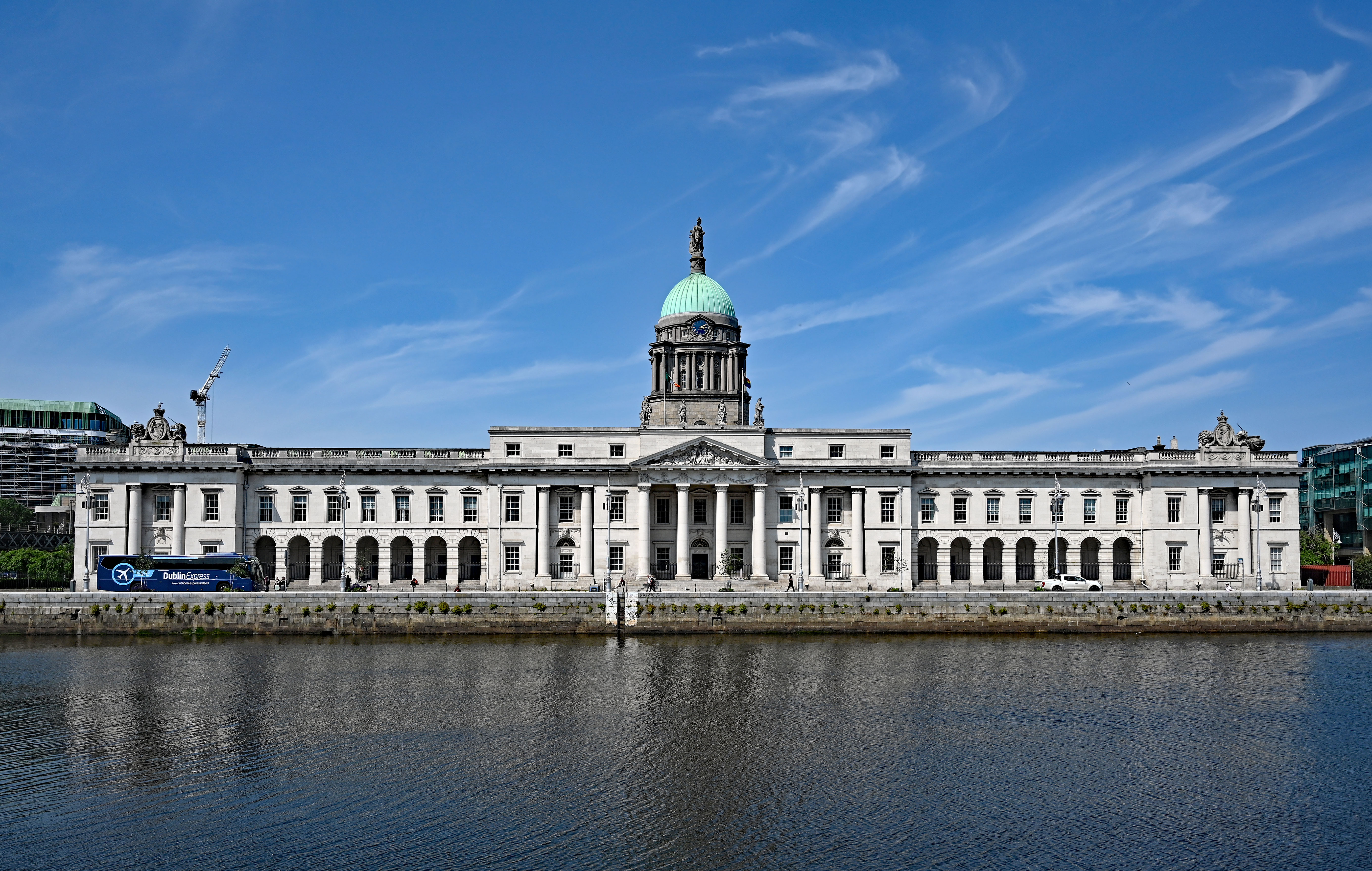 The Custom House on the River Liffey, Dublin