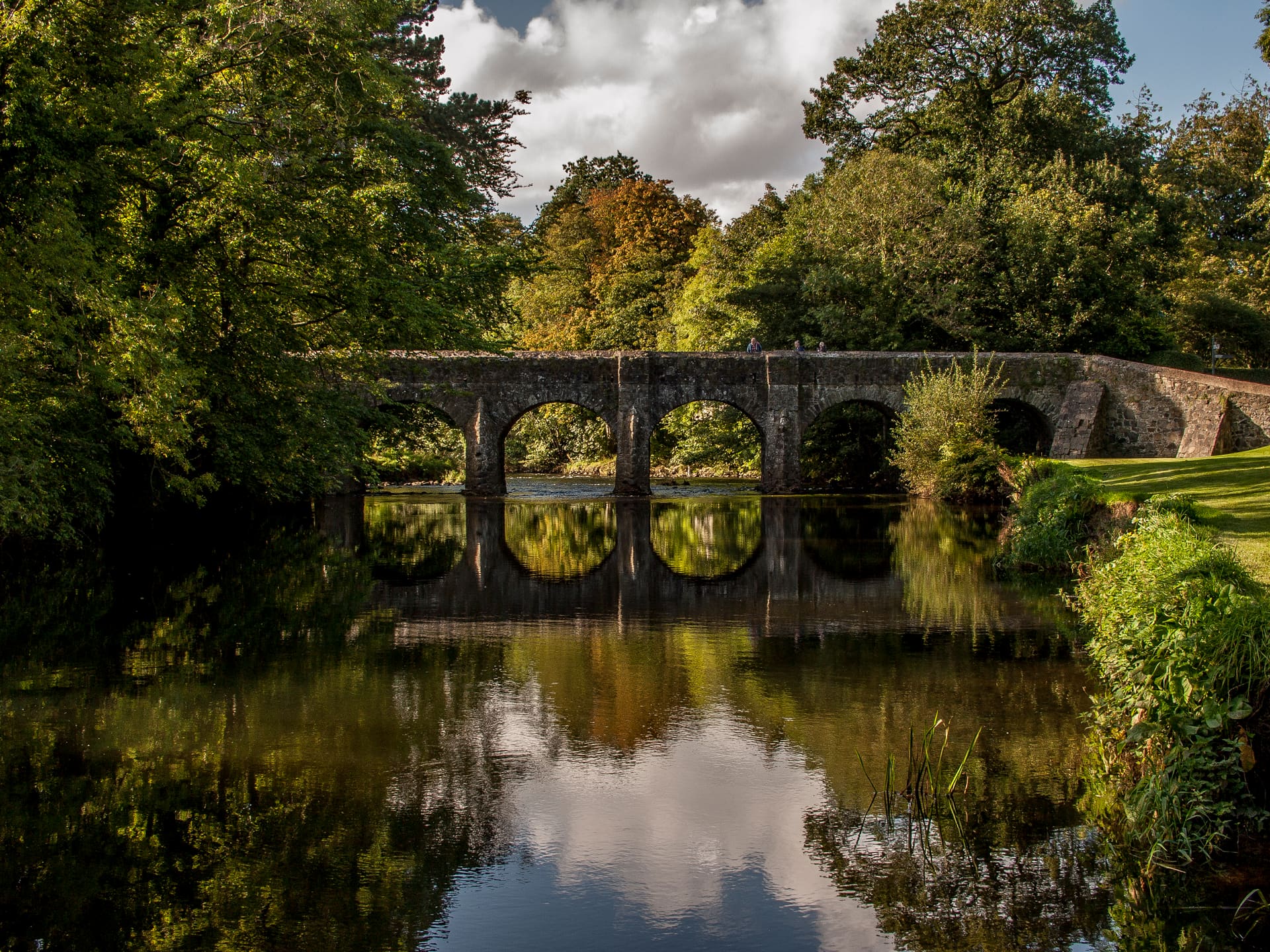 Deerpark Bridge in Antrim Castle Gardens