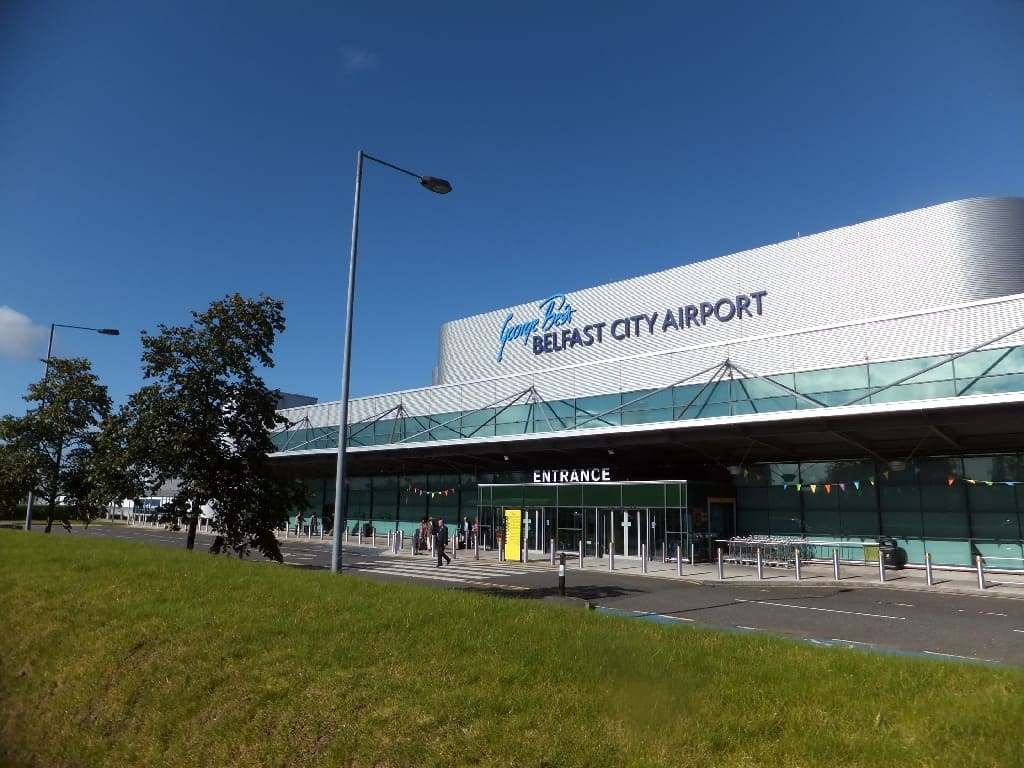 George Best Belfast City Airport terminal