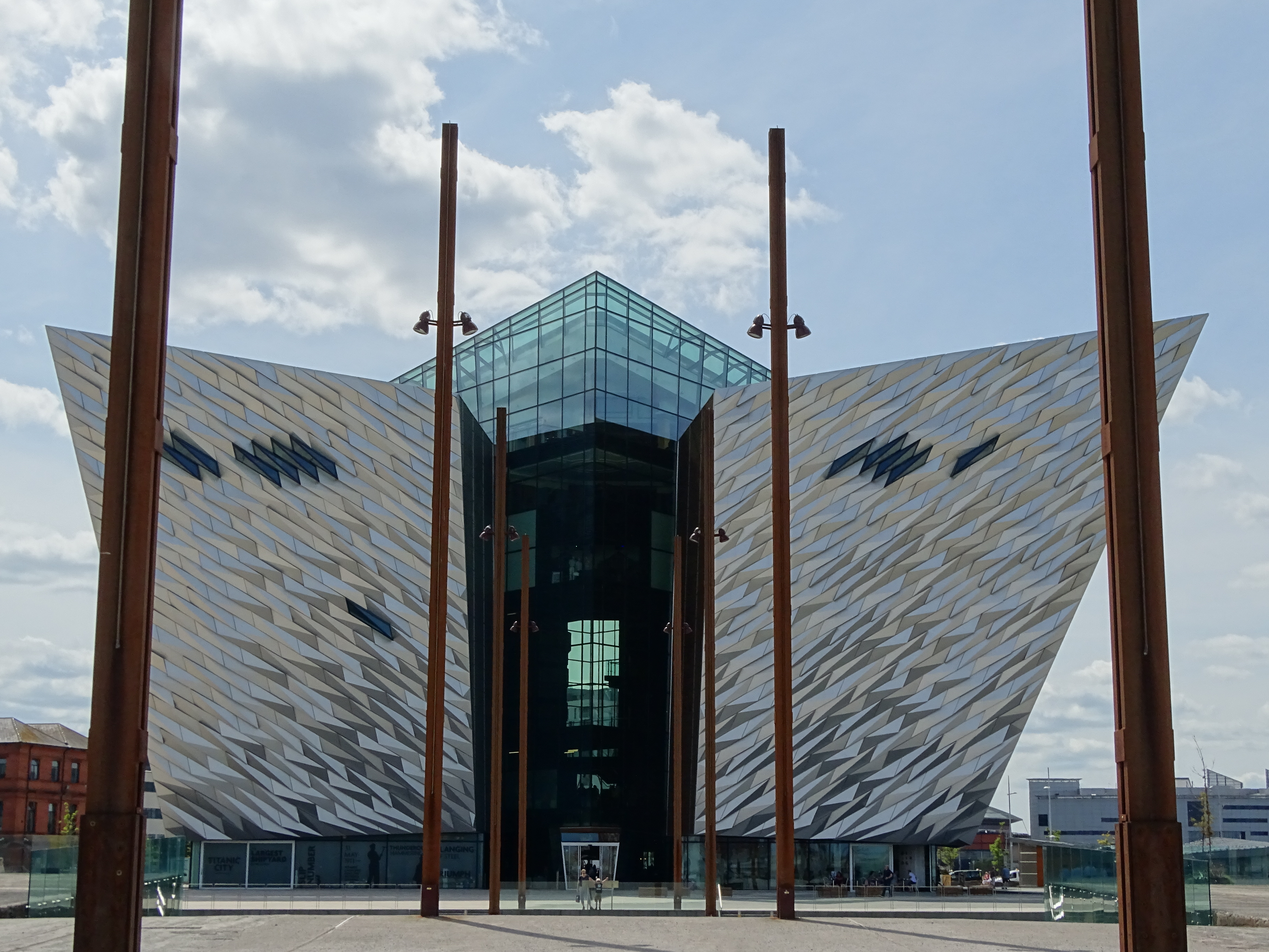 Titanic Belfast museum in the Titanic Quarter